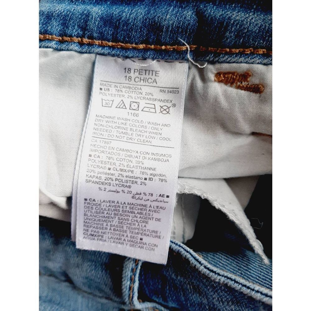 Old navy super skinny mid rise sz 18 petite jeans - Picture 4 of 4